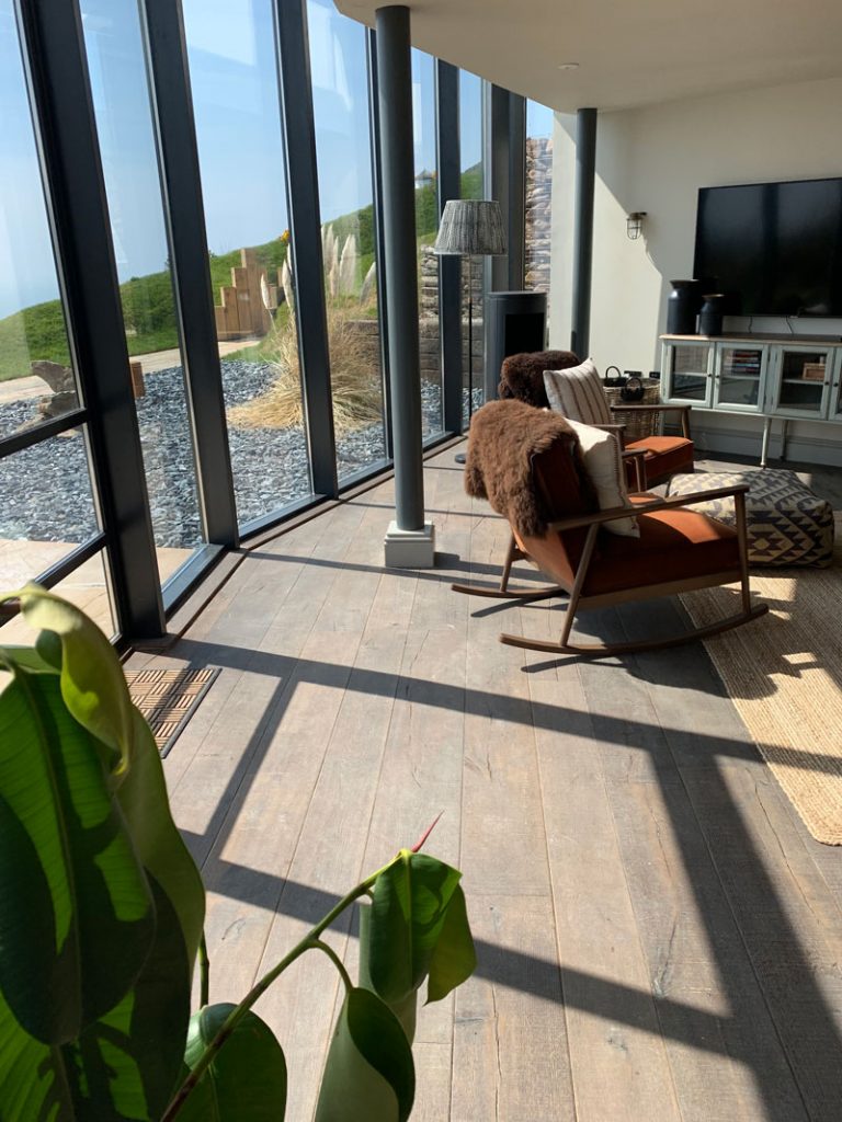 Flooring in Devon, Gara Rock Hotel